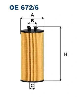 Oil Filter OE 672/6