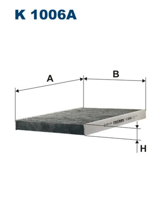 Filter, cabin air K 1006A