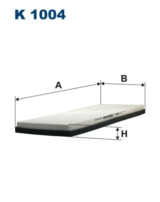 Filter, cabin air K 1004