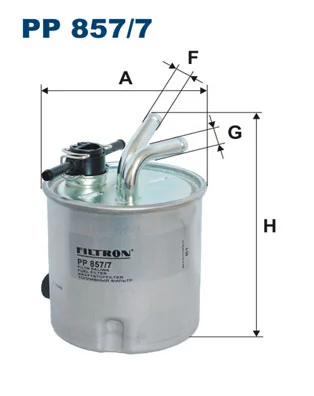 Fuel Filter PP 857/7