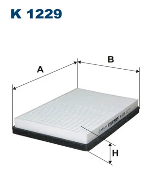 Filter, cabin air K 1229