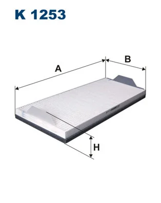 Filter, cabin air K 1253