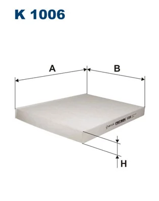 Filter, cabin air K 1006