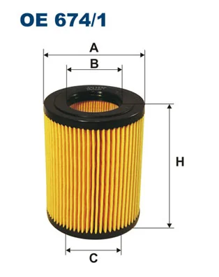 Oil Filter OE 674/1