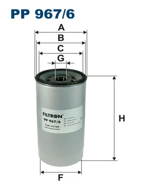 Fuel Filter PP 967/6