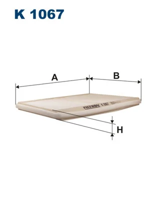 Filter, cabin air K 1067