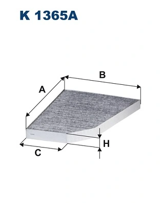 Filter, cabin air K 1365A