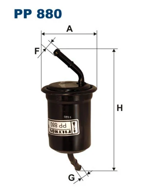 Fuel Filter PP 880
