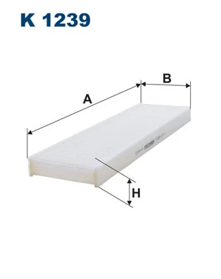 Filter, cabin air K 1239