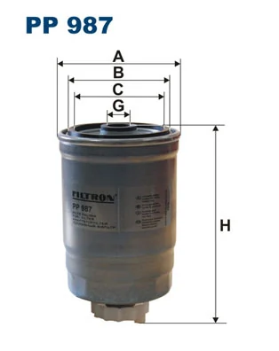 Fuel Filter PP 987