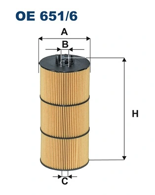 Oil Filter OE 651/6