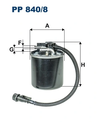 Fuel Filter PP 840/8