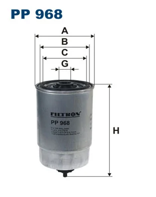 Fuel Filter PP 968