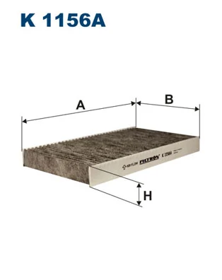 Filter, cabin air K 1156A