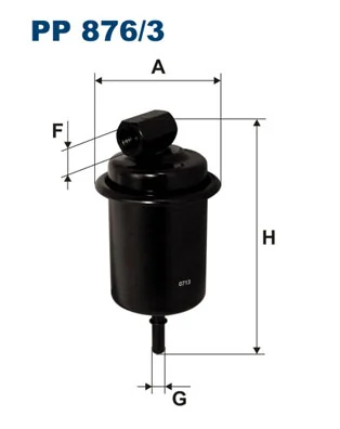 Fuel Filter PP 876/3