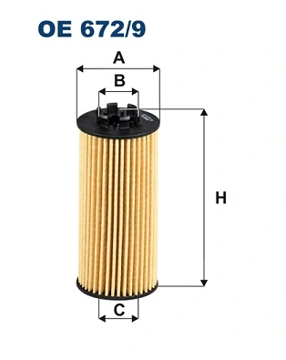 Oil Filter OE 672/9