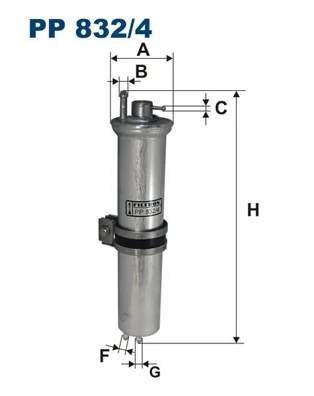 Fuel Filter PP 832/4
