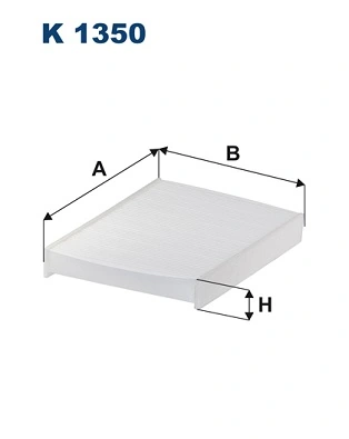 Filter, cabin air K 1350
