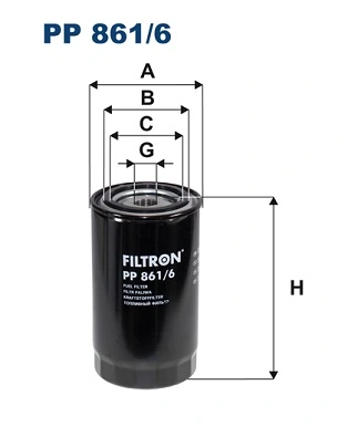 Fuel Filter PP 861/6