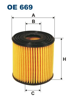 Oil Filter OE 669