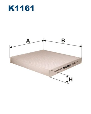 Filter, cabin air K 1161
