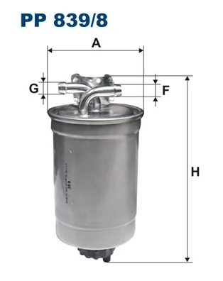 Fuel Filter PP 839/8