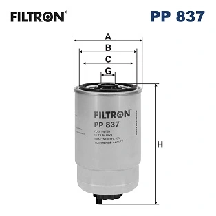Fuel Filter PP 837