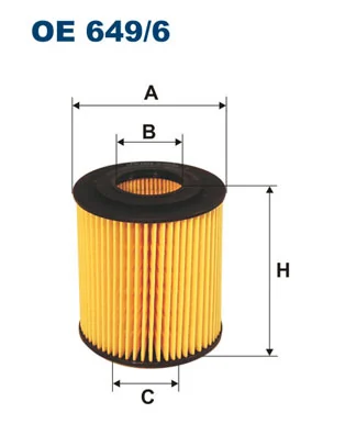 Oil Filter OE 649/6