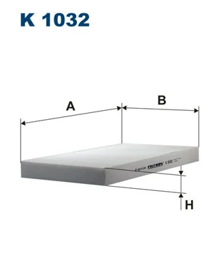 Filter, cabin air K 1032