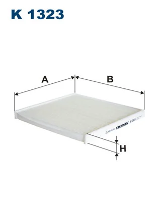 Filter, cabin air K 1323