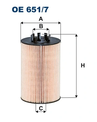 Oil Filter OE 651/7