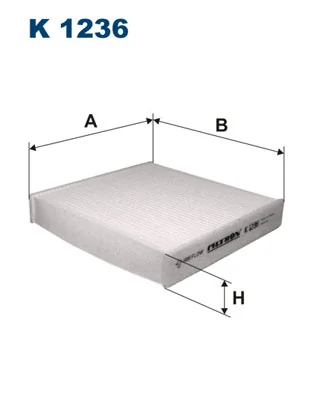 Filter, cabin air K 1236