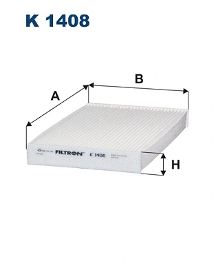 Filter, cabin air K 1408