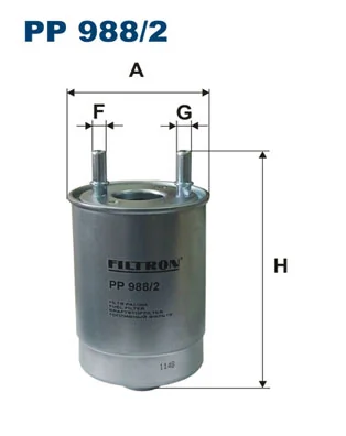 Fuel Filter PP 988/2