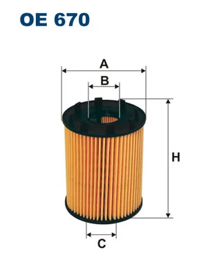Oil Filter OE 670