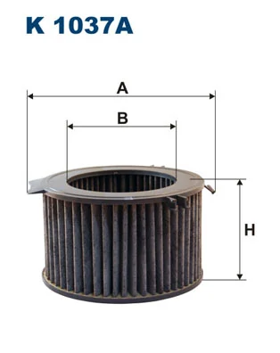 Filter, cabin air K 1037A