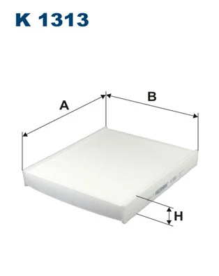 Filter, cabin air K 1313