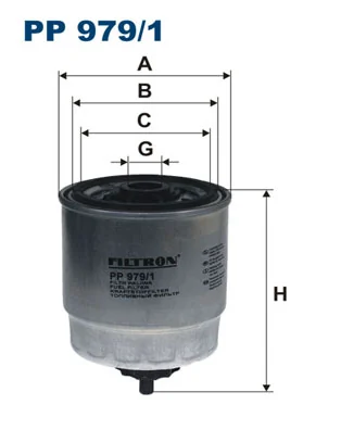 Fuel Filter PP 979/1