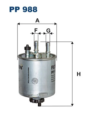 Fuel Filter PP 988