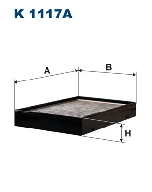 Filter, cabin air K 1117A