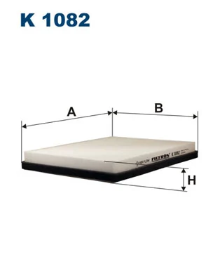 Filter, cabin air K 1082
