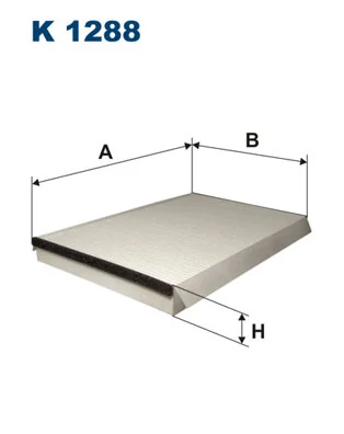 Filter, cabin air K 1288