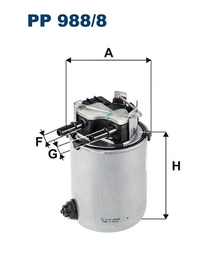 Fuel Filter PP 988/8