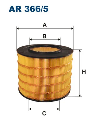 Luftfilter AR 366/5