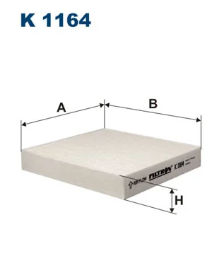 Filter, cabin air K 1164