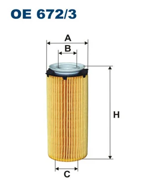 Oil Filter OE 672/3