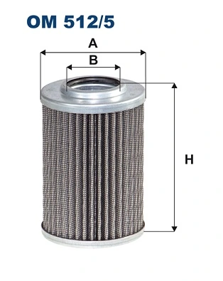 Hydraulic Filter, automatic transmission OM 512/5