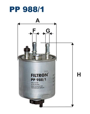 Fuel Filter PP 988/1