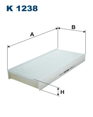 Filter, cabin air K 1238