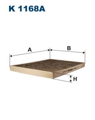 Filter, cabin air K 1168A